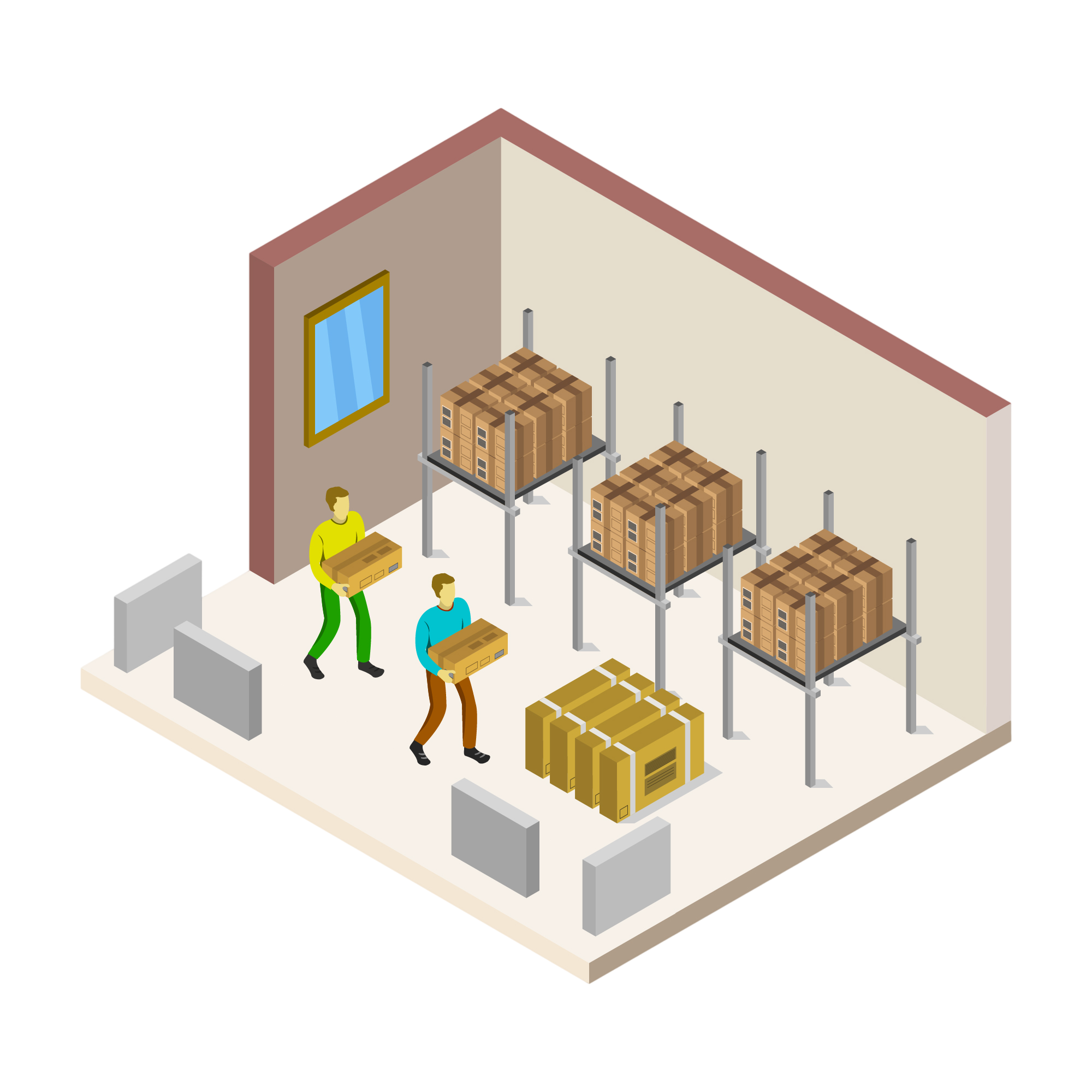 Product Inventory Illustration